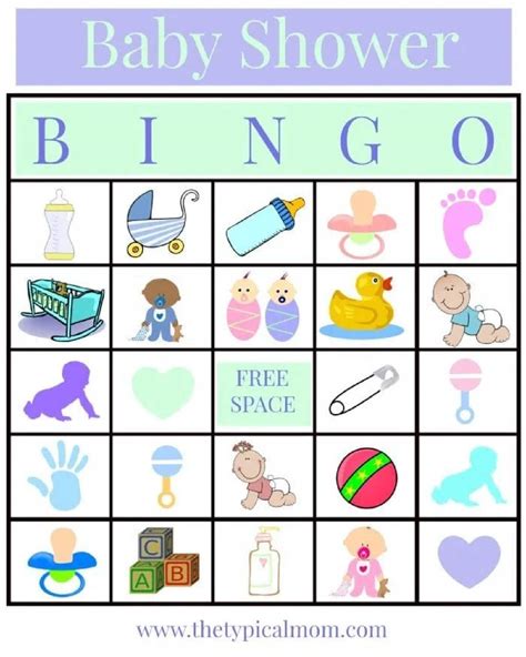 baby shower bingo card generator free|Baby Shower Bingo: Printable & Customizable .